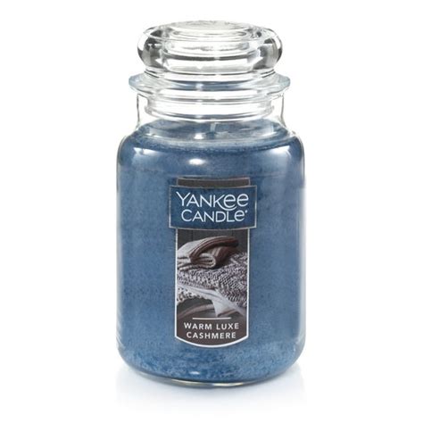 Yankee Candle Warm Luxe Cashmere - Original Large Jar Scented Candle - Walmart.com - Walmart.com