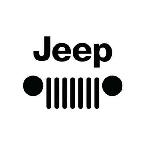 Jeep Grill Logo | Jeep grill, Jeep decals, Jeep tattoo
