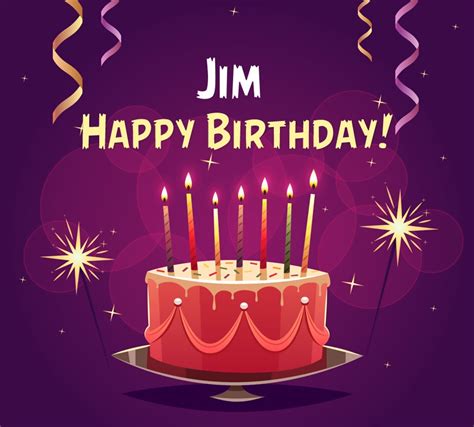 Happy Birthday Jim pictures congratulations.