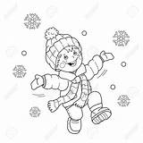 Winter Clothes Coloring Pages Preschoolers & book For Kids sketch template