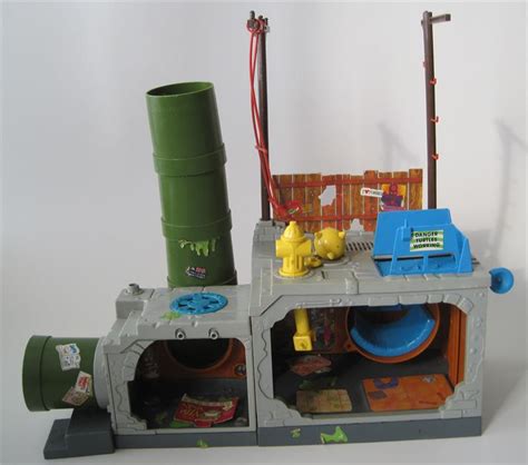 1989 Playmates TMNT Teenage Mutant Ninja Turtles Sewer Playset 100% Complete