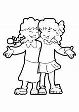 2 Girls Coloring Pages  JonesnRodriguez sketch template