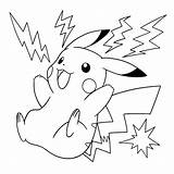 Free Pikachu coloring Page  Printable Pages On Colooricom sketch template