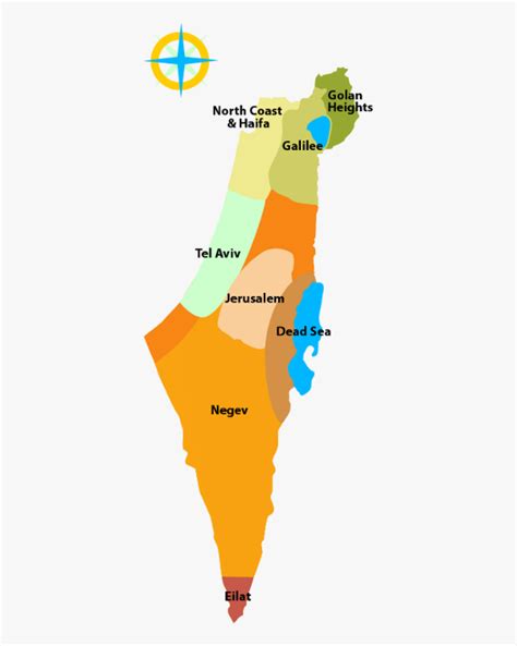 Israel Desert Map , Free Transparent Clipart - ClipartKey