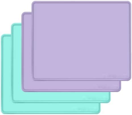 Amazon.com : Silicone Kids Placemats, Non-Slip Silicon Placemats for Kids Baby Toddlers ...