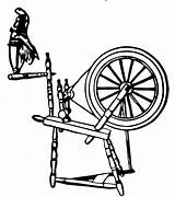 Spinning Wheel Coloring Pages sketch template