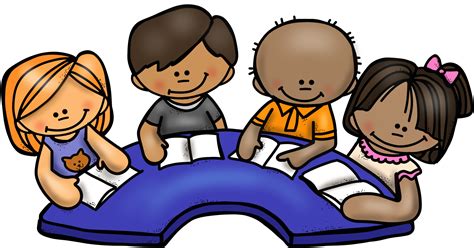 Friendly Clipart Group Child - Reading Group Clip Art - Png Download - Full Size Clipart ...