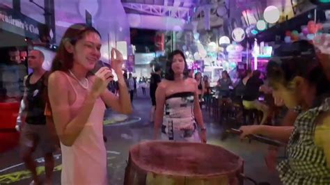 Bangla 09072022 Patong Beach Phuket Thailand Nightlife Bar Drink Ladies Fun Dance - YouTube