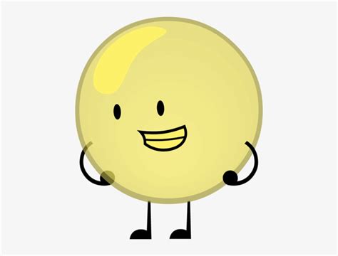 Golden Bubble - Bfdi Bubble Gum PNG Image | Transparent PNG Free Download on SeekPNG