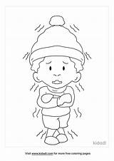 Cold Coloring Pages sketch template