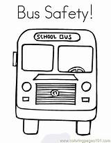 School Bus Safety Coloring Pages Sketch Coloring Page sketch template