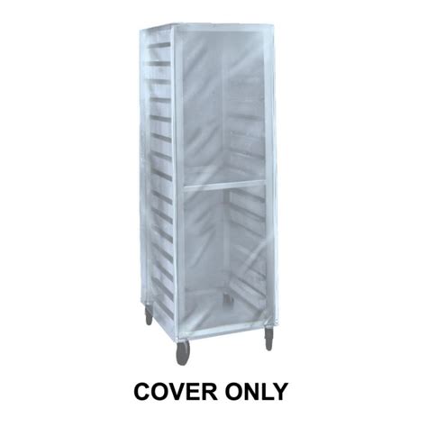 BUN PAN RACK COVER 26" X 26" X 80", HIGH DENSITY PLASTIC - 50 PER BOX