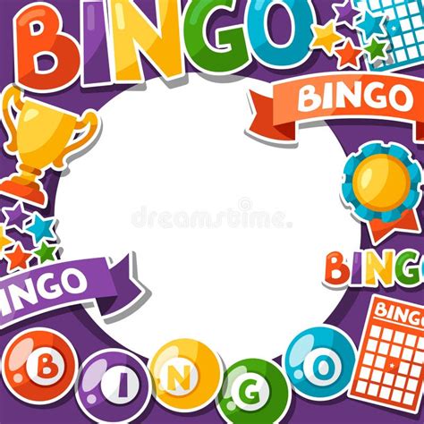 Bingo or Lottery Game Background Stock Vector - Illustration of backdrop, bingo: 62856852