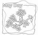 Printable Happy May Day Coloring Page  Free Pages sketch template