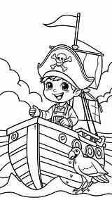 The Pirate Captain  coloring Pages Coloring For Boys sketch template