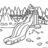 Great Wolf Lodge Water Park Coloring Page 34154 27011 sketch template