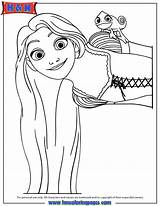 Tangled Rapunzel And Flynn Coloring Pages Sketch Page sketch template