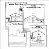 California Missions coloring Book By Upper Grade Prieto  TpT sketch template