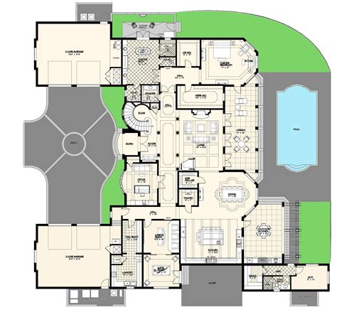 Floorplans House Plans Mansion Mansion Floor Plan Luxury House Plans ...