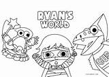 Free Printable Ryans World Coloring Pages For Kids sketch template