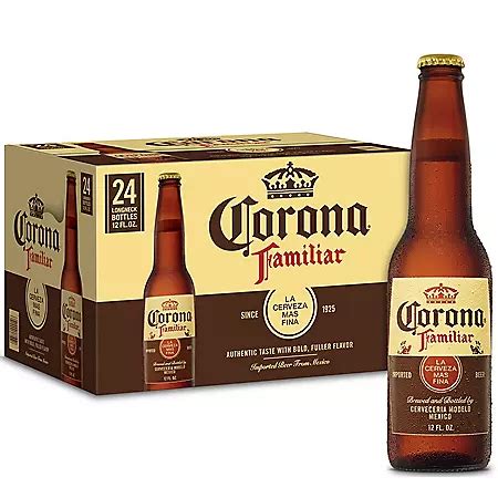 Corona Familiar Mexican Lager Beer (12 fl. oz. bottle, 24 pk.) - Sam's Club