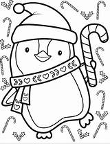 Cute And Friendly Penguin Coloring Pages To Print sketch template