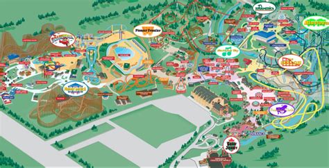 Printable Hershey Park Map