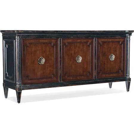 Antique Style Sideboard with Three Doors