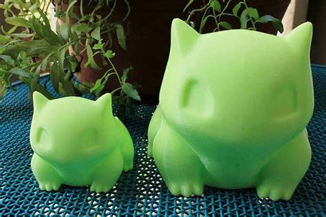 Pokemon Bulbasaur 3D Printed Glow-in-the-dark Planters | Gadgetsin