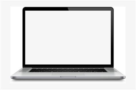 Download Transparent Laptop Mac - Blank Laptop Screen - HD Transparent PNG - NicePNG.com