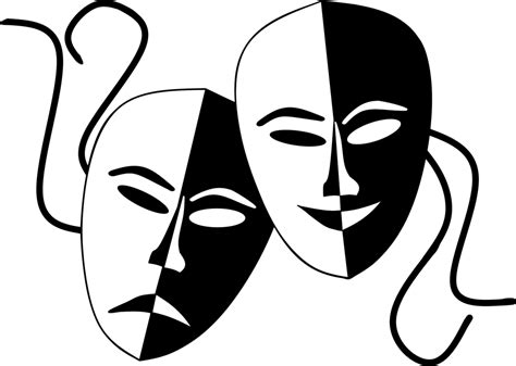 Drama Mask Vector at GetDrawings | Free download