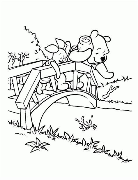 Coloring Pages: Winnie the Pooh and Friends Free Printable Coloring Pages