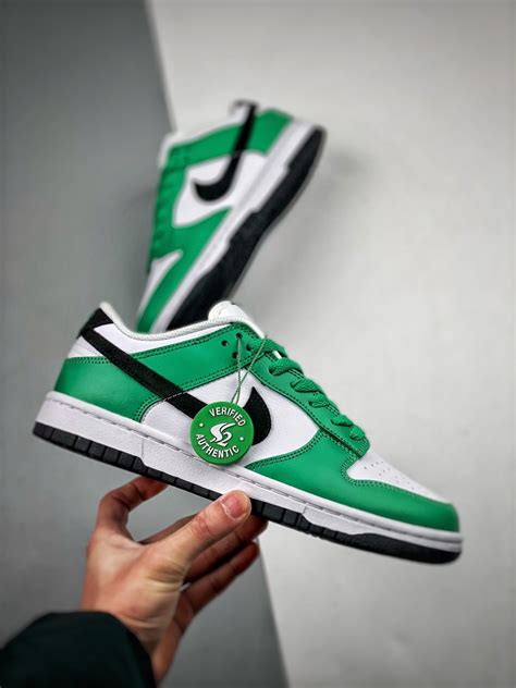 Nike Dunk Low ‘Boston Celtics’ Stadium Green/Black-White FN3612-300 For Sale – Sneaker Hello