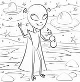 30  Alien Coloring Pages Free Printable PDF & Online sketch template