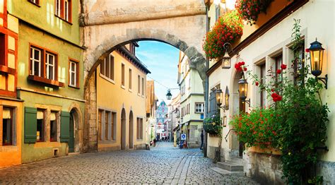 Rothenburg Street Jigsaw Puzzle