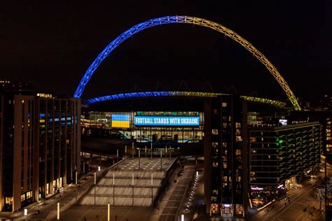 Wembley Stadium on Twitter: "Tonight, we will be lighting the Wembley Arch to mark the one-year ...