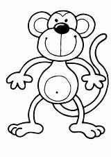 George The Monkey Coloring Pages sketch template