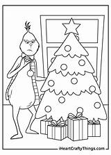 The Grinch Christmas Coloring Pages sketch template
