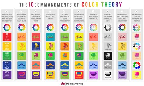 What You Need to Know about Color: The 10 Commandments of Color Theory – The Visual ...