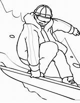 Snowboarding Coloring Pages  Best For Kids sketch template