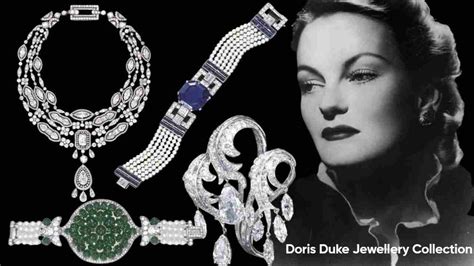 Doris Duke | Jewellery Collections | Christie's Auction - YouTube