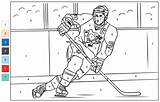 Color By Number Sidney Crosby  Free Printable Coloring Pages sketch template