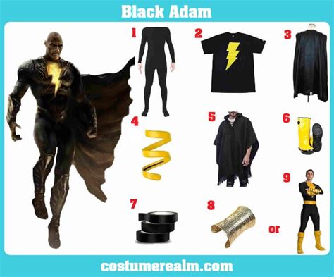 Black Adam Costume - Epic Halloween Guide