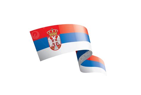 Serbia Flag Vector Art PNG, Serbia National Flag Vector Illustration ...