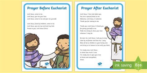 Eucharist Prayers Display Posters (Teacher-Made)