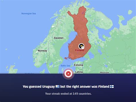 A glitch killed my streak before I could reach 150: Geoguessr re-used ...