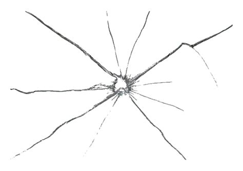 Broken glass PNG