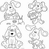 20 Free Blues Clues Coloring Pages For Kids And Adults sketch template