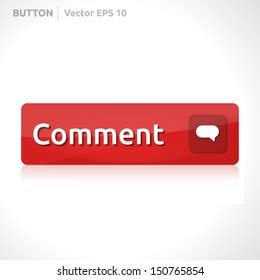 Comment Button Template Vector Design Business Stock Vector (Royalty ...