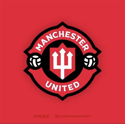 Manchester United redesign crest by Marcos Prez | Logotipos de futbol, Logos de futbol, Gráficos ...